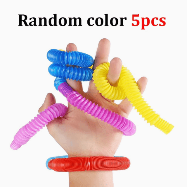 Mini Pop Tubes Sensory Toy for Kids - Fidget & Antistress - ClubOn