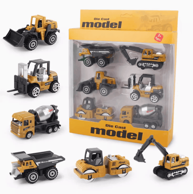 Engineering Truck Toy Car Complex – Build and Play Set for Kids - ClubOn