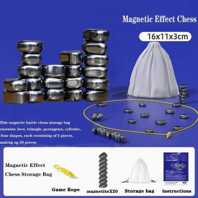 Magnet Chess Battle Set – Magnetic Effect Educational Game for Kids - ClubOn