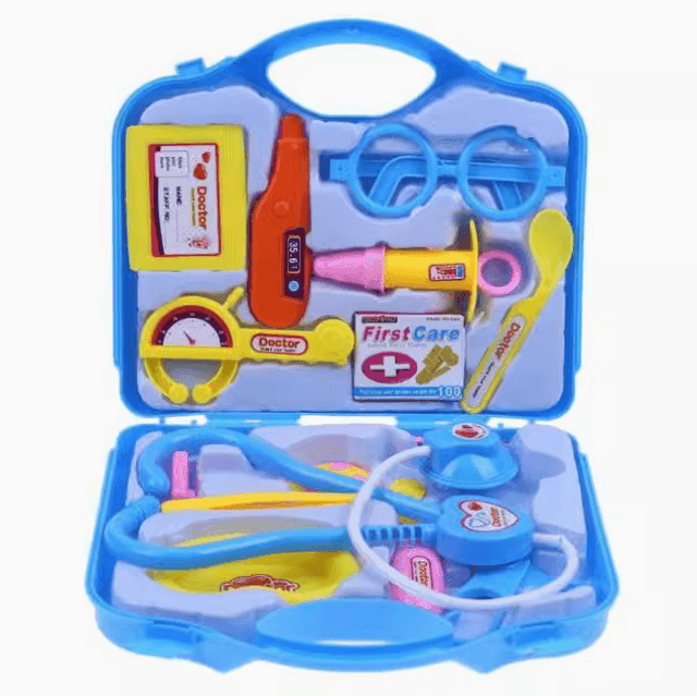 Children’s Doctor & Nurse Pretend Play Set – Portable Suitcase - ClubOn