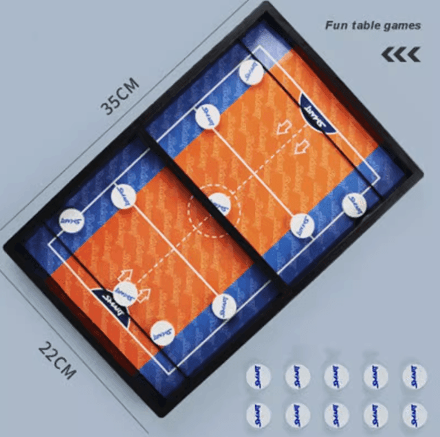 Table Hockey Fast Sling Puck Board Game – Win with Speed! - ClubOn