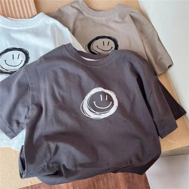 Unisex Solid Color Baby Tees - Stylish Summer Cotton Shirts - ClubOn