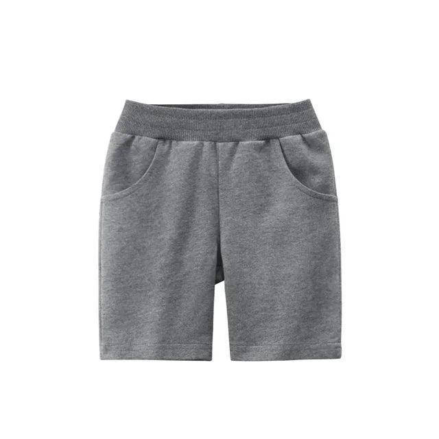 Children's Cotton Summer Shorts - Elastic Waist Beach Pants - ClubOn