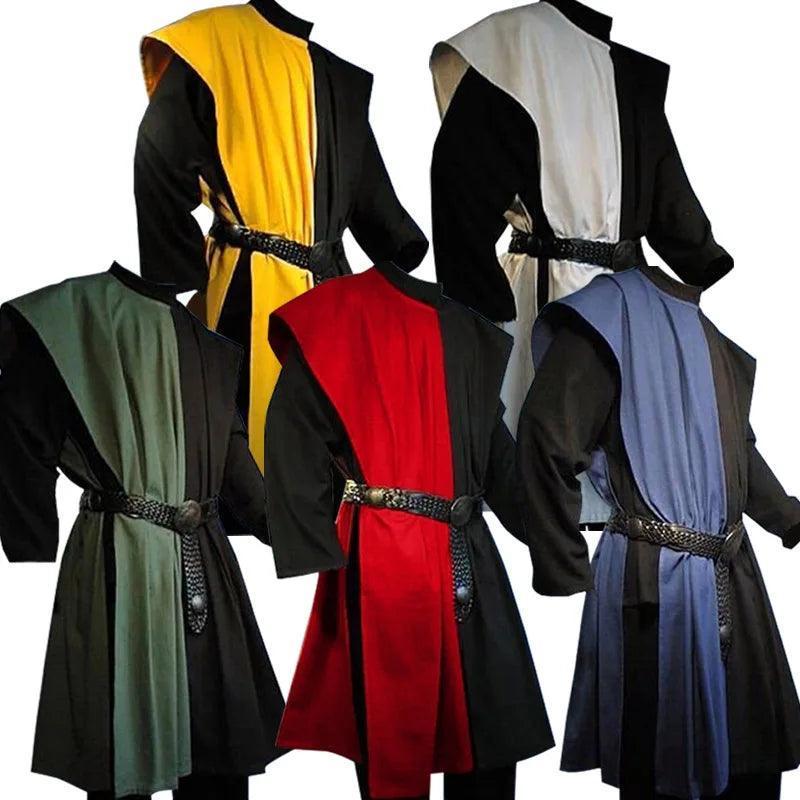 Retro Medieval Tabard Sleeveless Vest – Renaissance Knight Costume - ClubOn