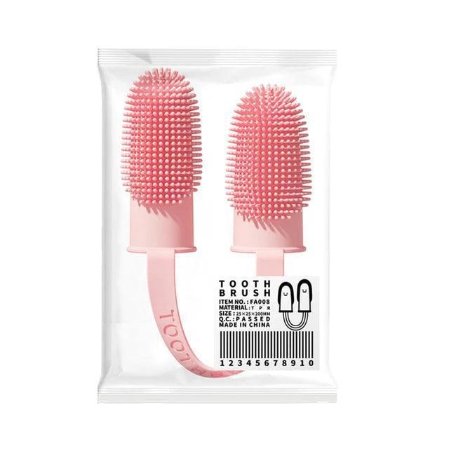 Soft Dog Toothbrush Set for Effective Oral Care - ClubOn