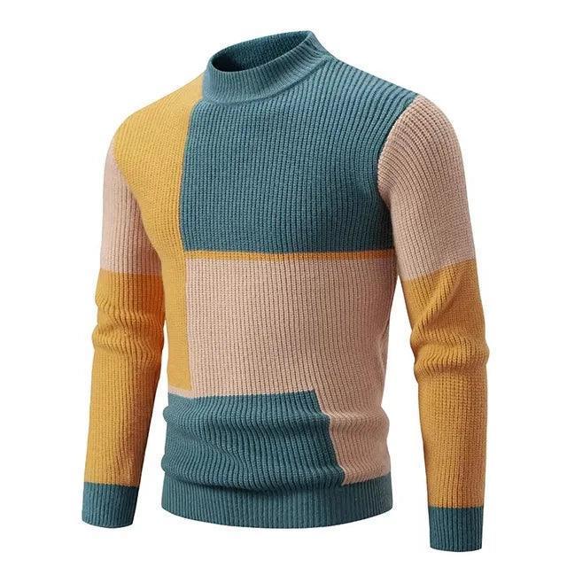 3 Styles Autumn & Winter Men’s Warm Knitted Sweater - Sheep Fleece Fashion Pullover - ClubOn