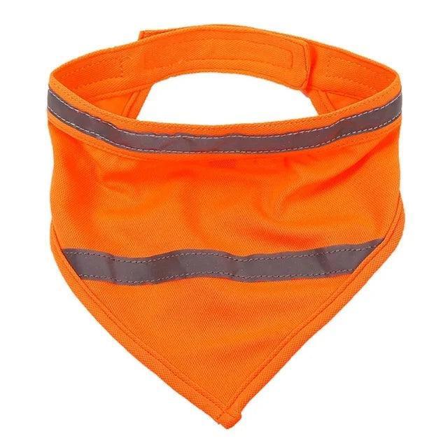 Reflective Triangular Dog Bandanas – Bright Colors - ClubOn