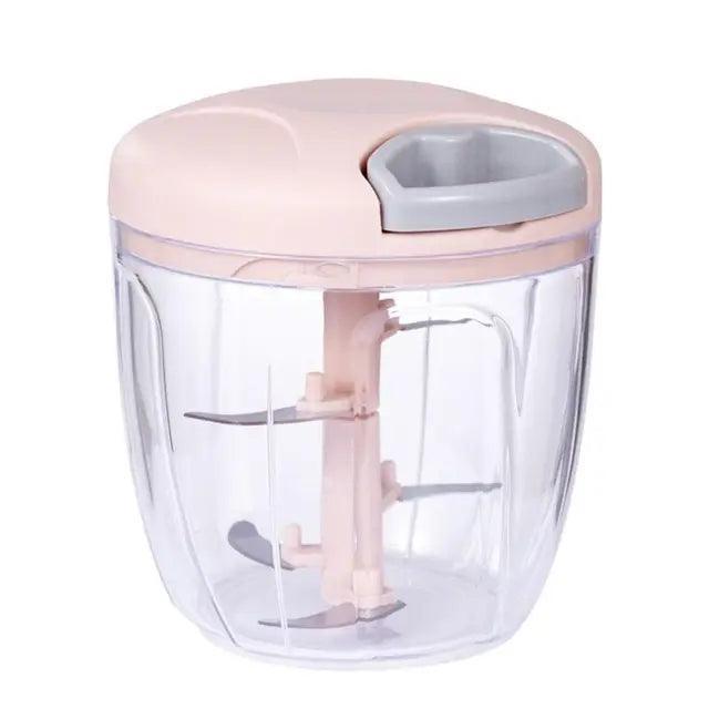 Hand Pull Vegetable Chopper - Mini Garlic & Onion Chopper - ClubOn