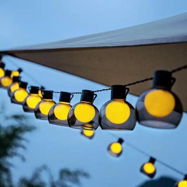 Solar Highlight String Lights with Shatterproof Bulbs - ClubOn