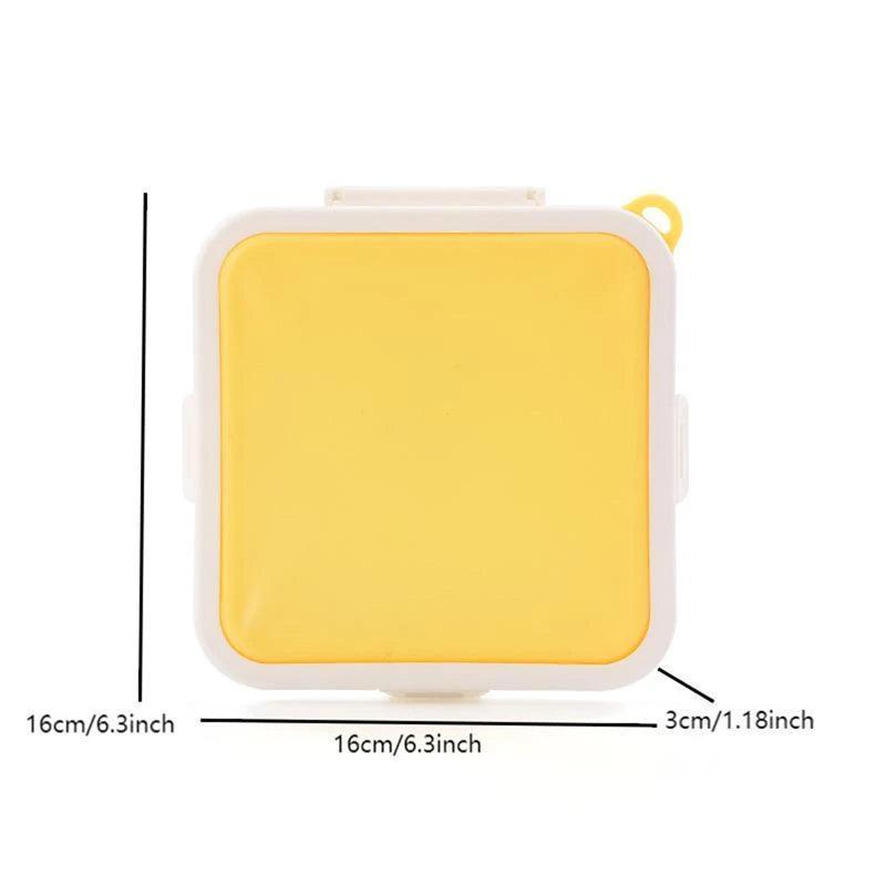 Silicone Food Container | Kids’ Bento Box for Lunch & Snacks - ClubOn