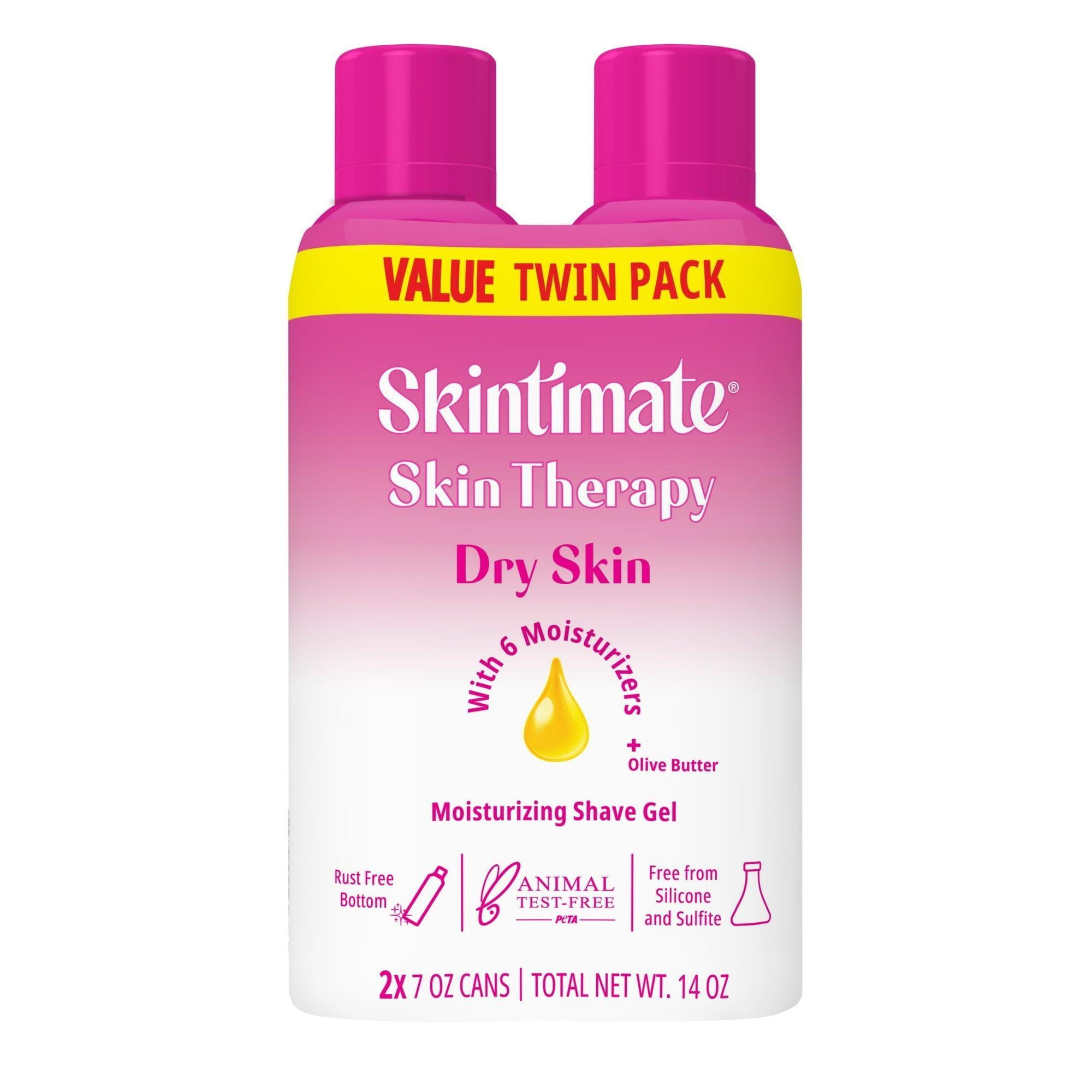 Skintimate Dry Skin Women’s Shave Gel, Fresh Scent, Twin Pack, 7 oz Each - ClubOn