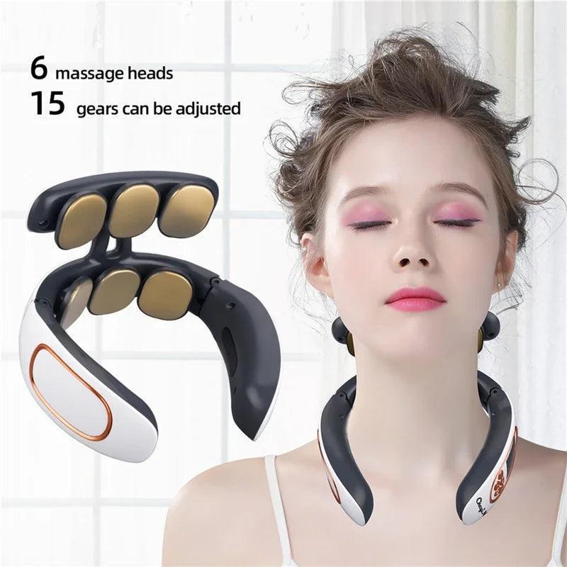 Smart Back & Neck Massager with TENS Pulse Therapy - ClubOn