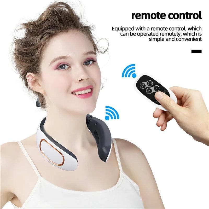 Smart Back & Neck Massager with TENS Pulse Therapy - ClubOn