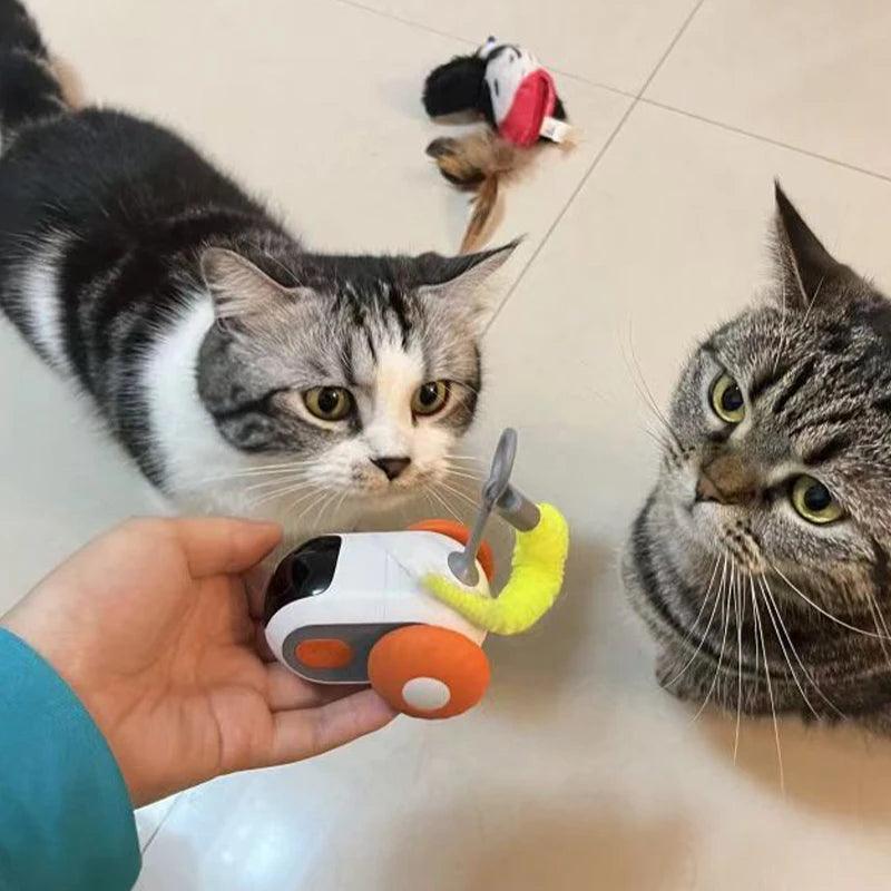 Interactive Remote Control Smart Cat Toy Car - ClubOn