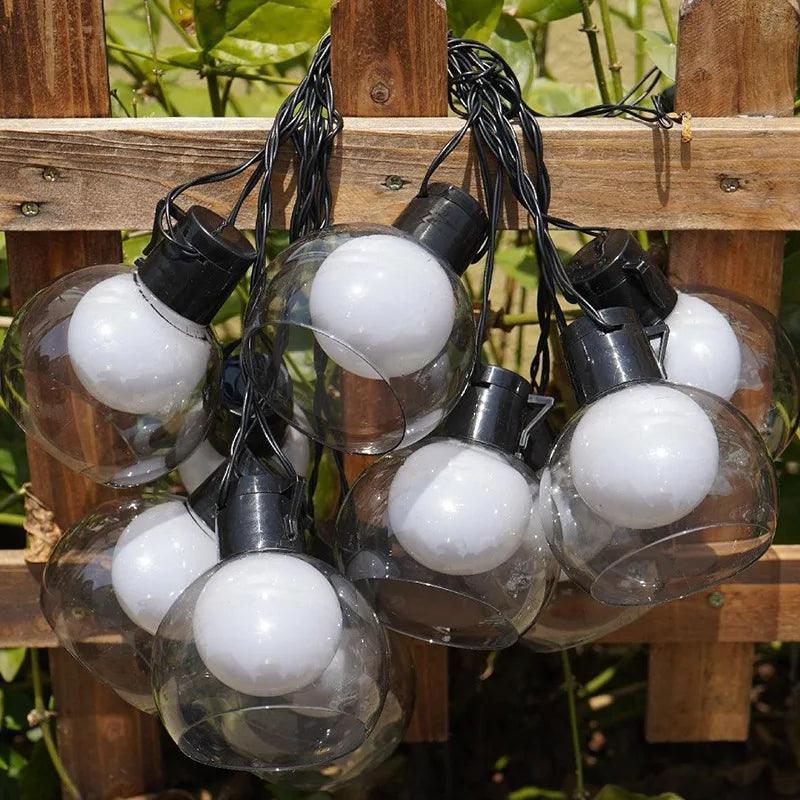 Solar Highlight String Lights with Shatterproof Bulbs - ClubOn