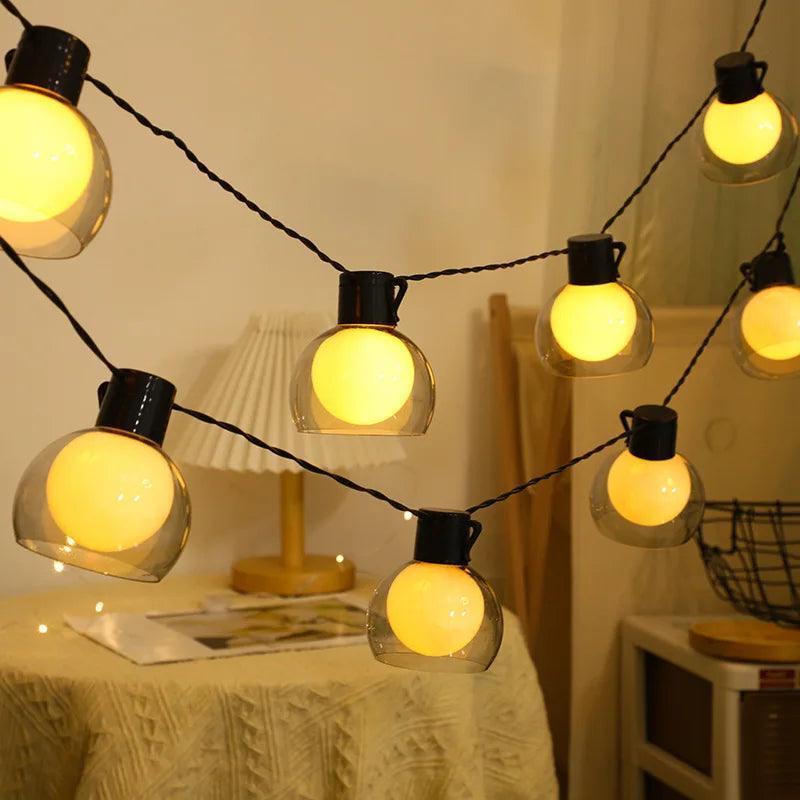 Solar Highlight String Lights with Shatterproof Bulbs - ClubOn