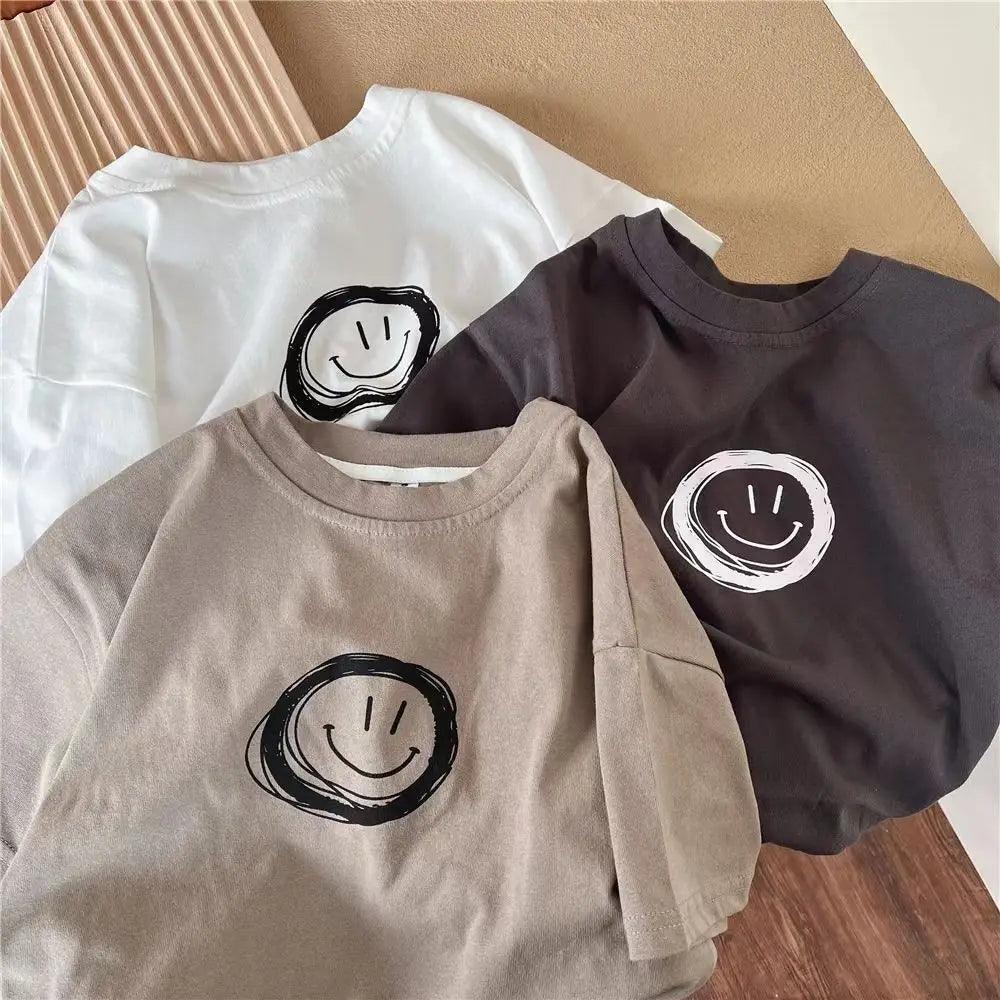 Unisex Solid Color Baby Tees - Stylish Summer Cotton Shirts - ClubOn