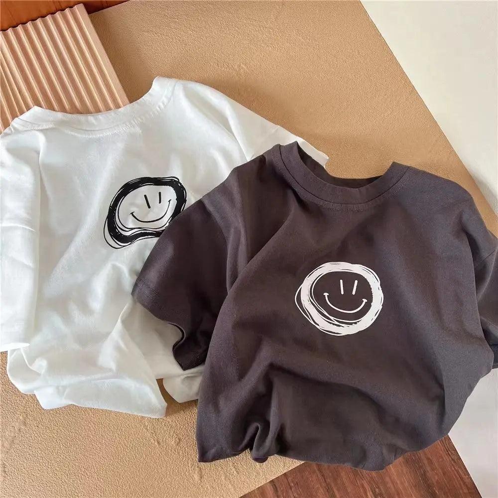 Unisex Solid Color Baby Tees - Stylish Summer Cotton Shirts - ClubOn