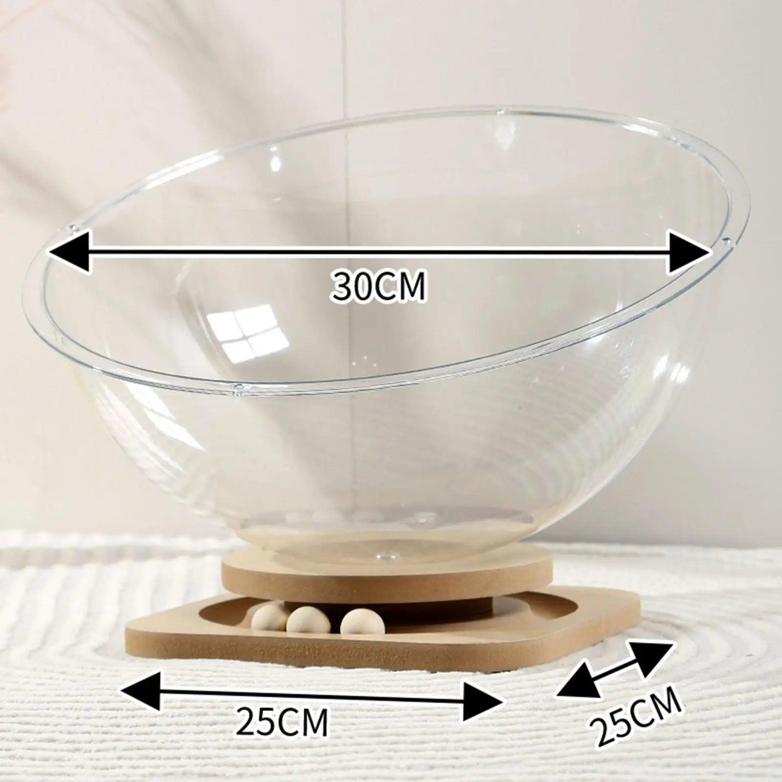 Space Capsule Litter Box | Transparent Cat Furniture & Scratching Post - ClubOn