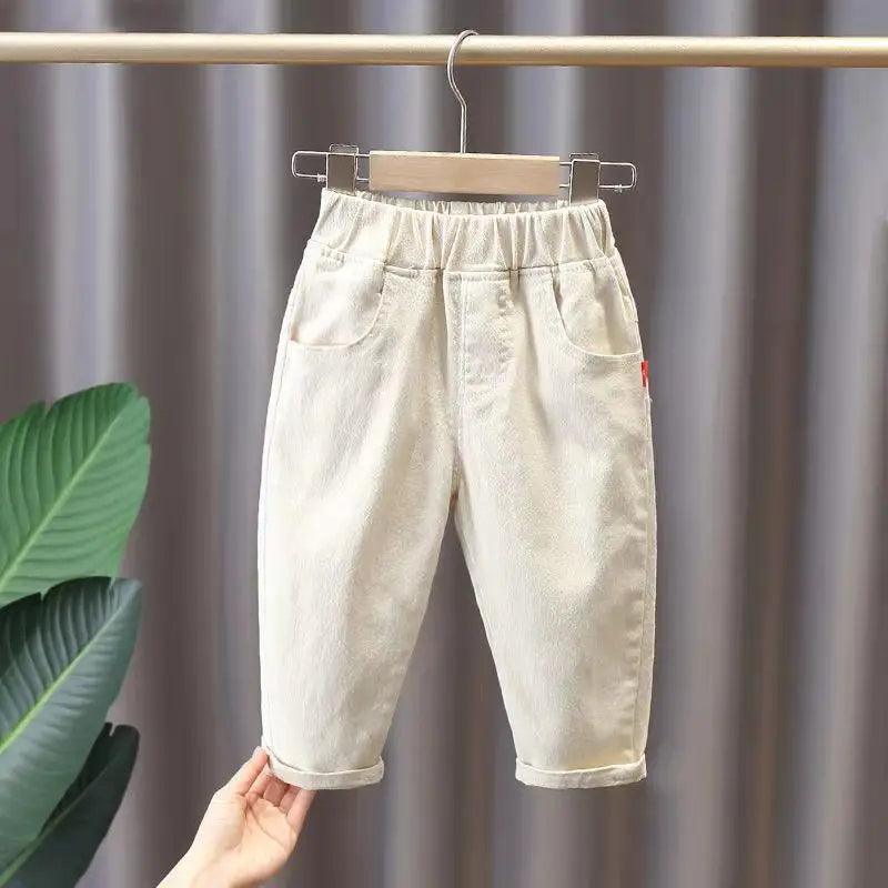 Mickey Mouse Cartoon Jeans - Kids' Casual Denim Pants - ClubOn