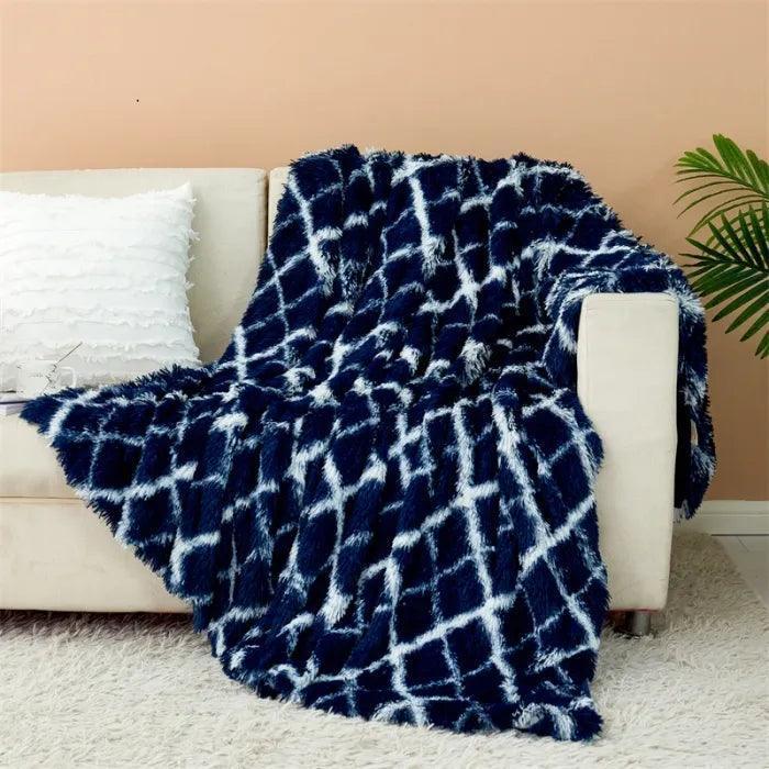 Thick Warm Soft Fleece Throw Blanket – For Bed & Couch - ClubOn