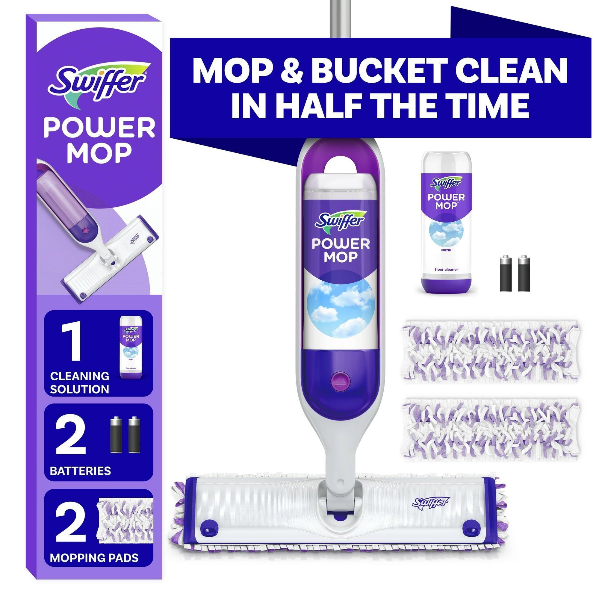 Swiffer Power Mop Starter Kit Floor Cleaner - ClubOn