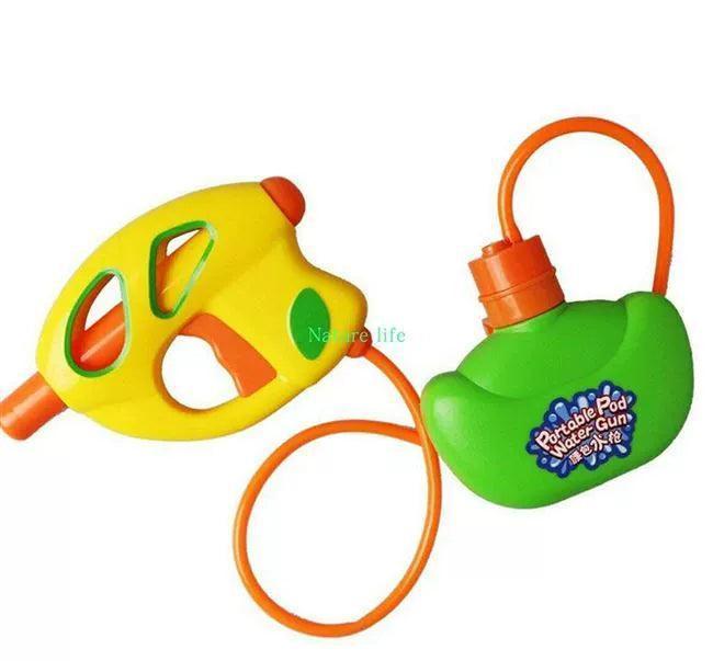 Children's Kid Fireman Backpack Nozzle Water Gun – Outdoor Play Toy - ClubOn