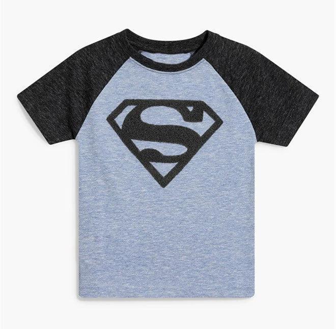 Superman Summer Suit: T-Shirt & Denim Shorts - ClubOn