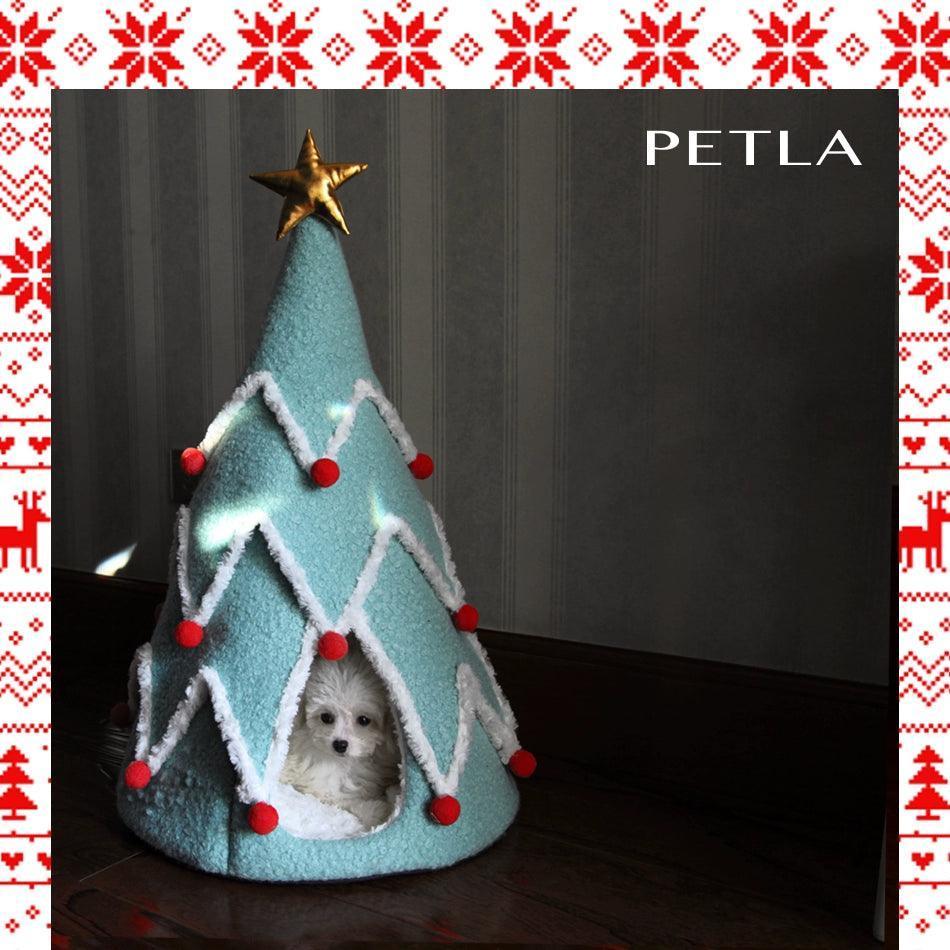 Petla Christmas Tree Cat Bed | Creative Pet Supplies & Dog Net House - ClubOn