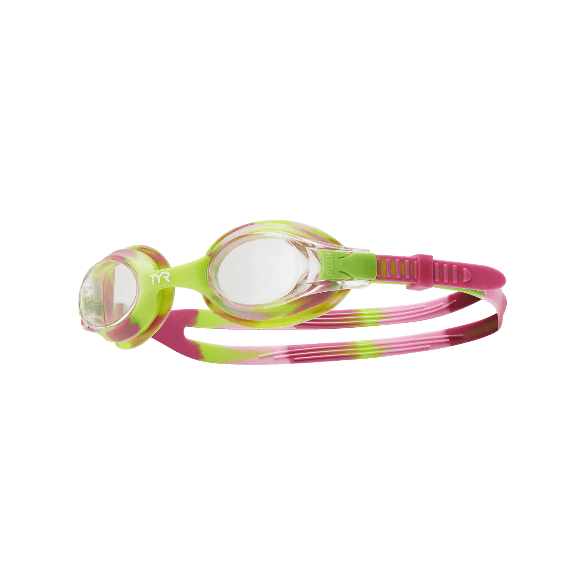 TYR Kids' Swimple Tie Dye Goggle – Comfortable & Durable Swim Goggles - ClubOn