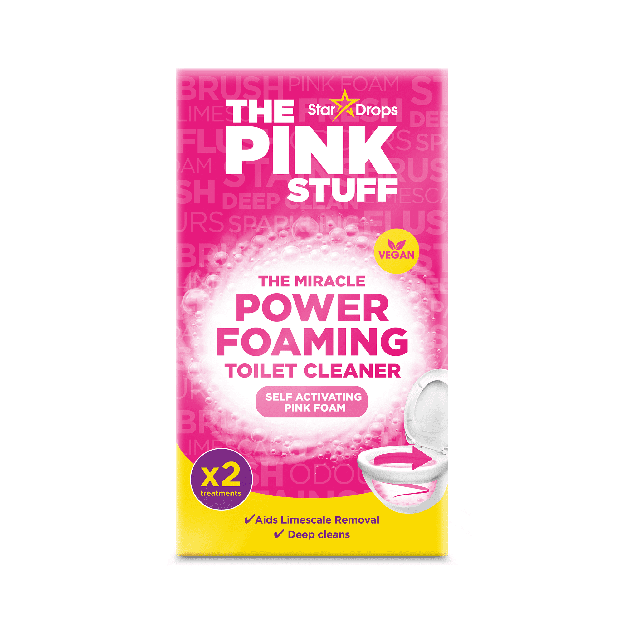 The Pink Stuff Stain Foaming Toilet Cleaner, 7 oz - ClubOn