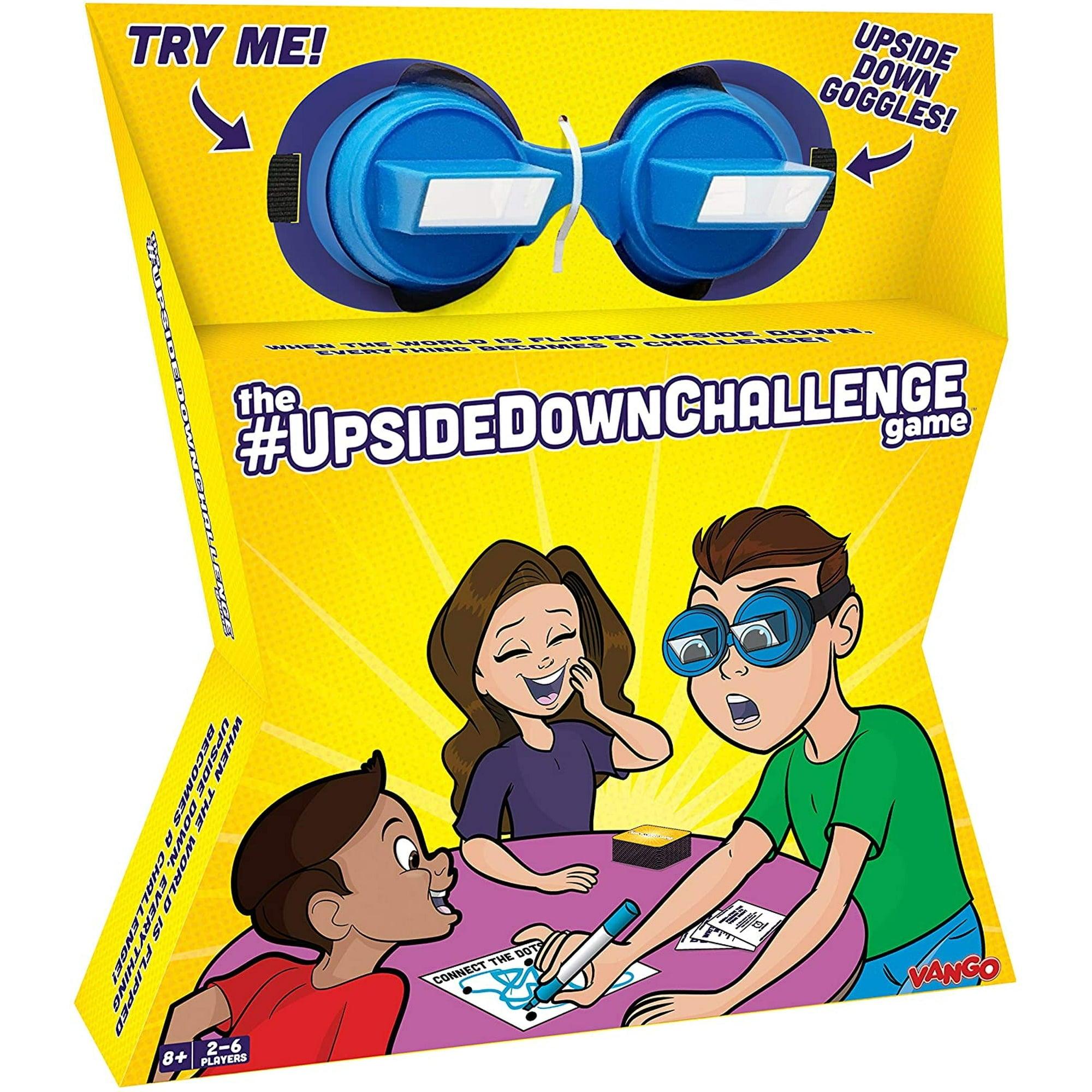 Vango Upside Down Challenge Game for Kids & Family, Fun with Upside Down Goggles - ClubOn