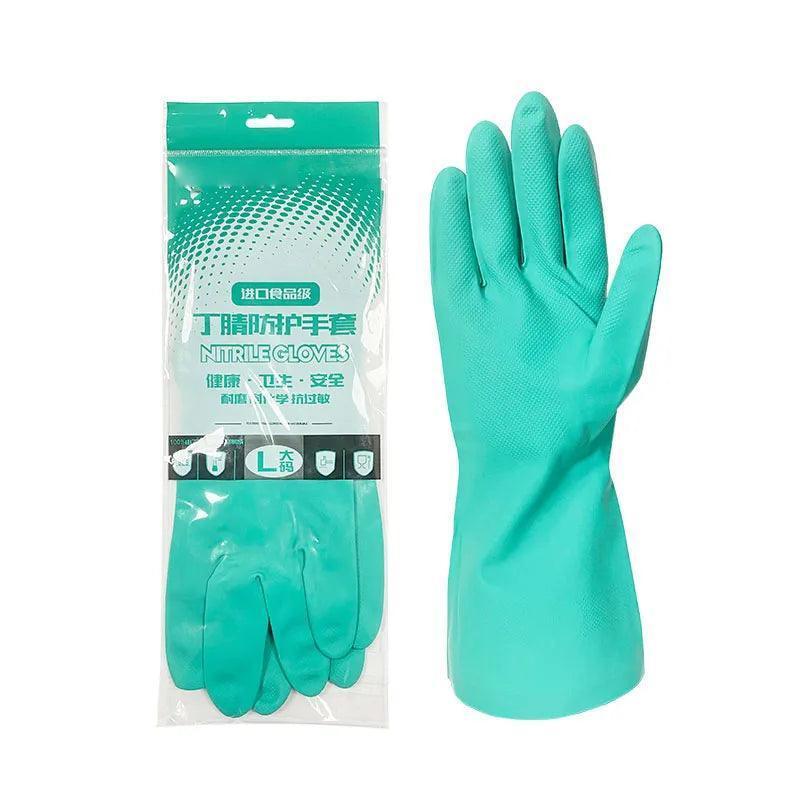 Thick Nitrile Gloves – Chemical Resistant Long Sleeve - ClubOn