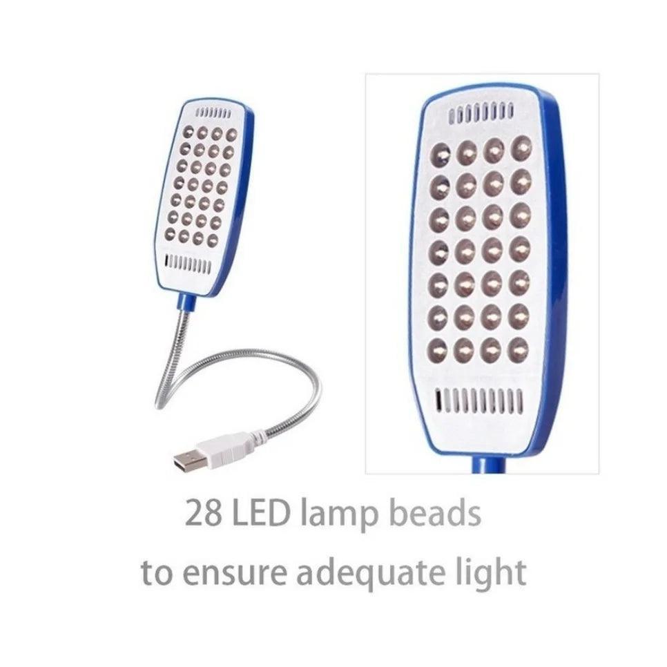 TxxCvv USB LED Flexible Book Reading Light - 28 LEDs - ClubOn