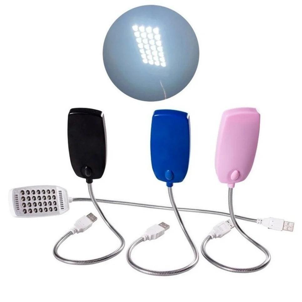 TxxCvv USB LED Flexible Book Reading Light - 28 LEDs - ClubOn