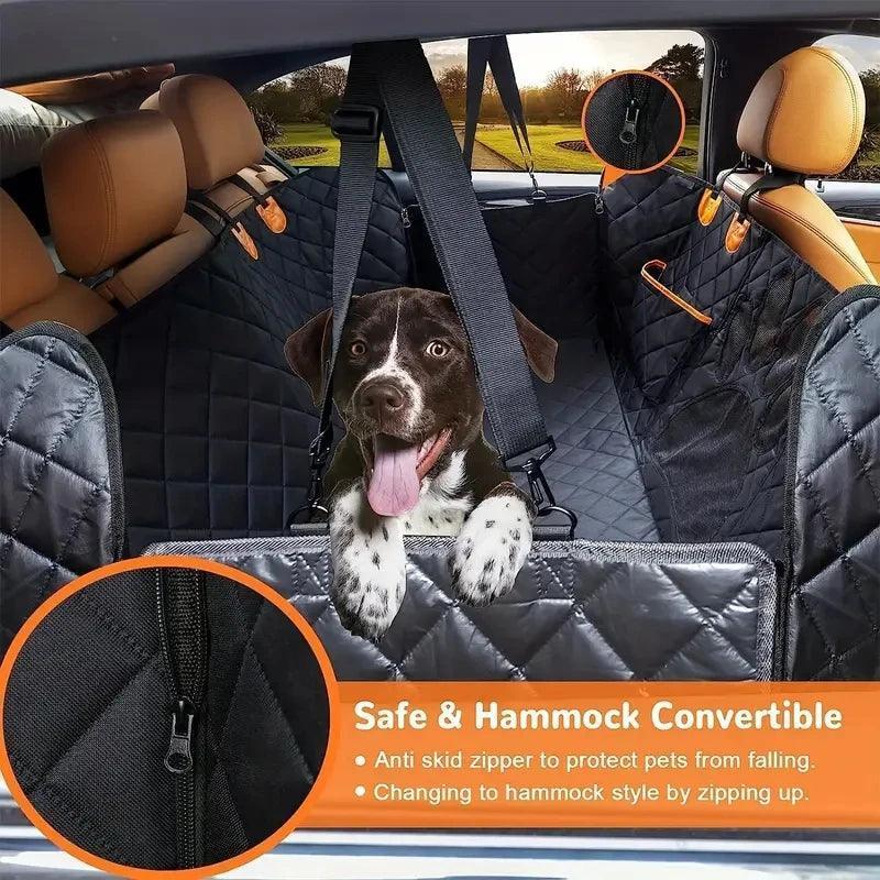 Universal Waterproof Pet Seat Cover with Mesh Window - ClubOn