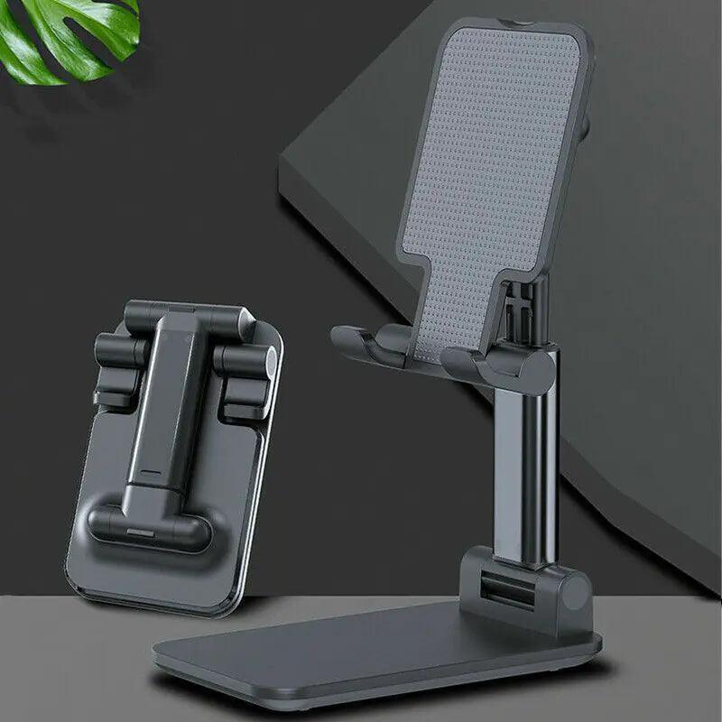 Adjustable Cell Phone Tablet Stand Desktop Holder Mount Mobile Phone iPad iPhone - ClubOn