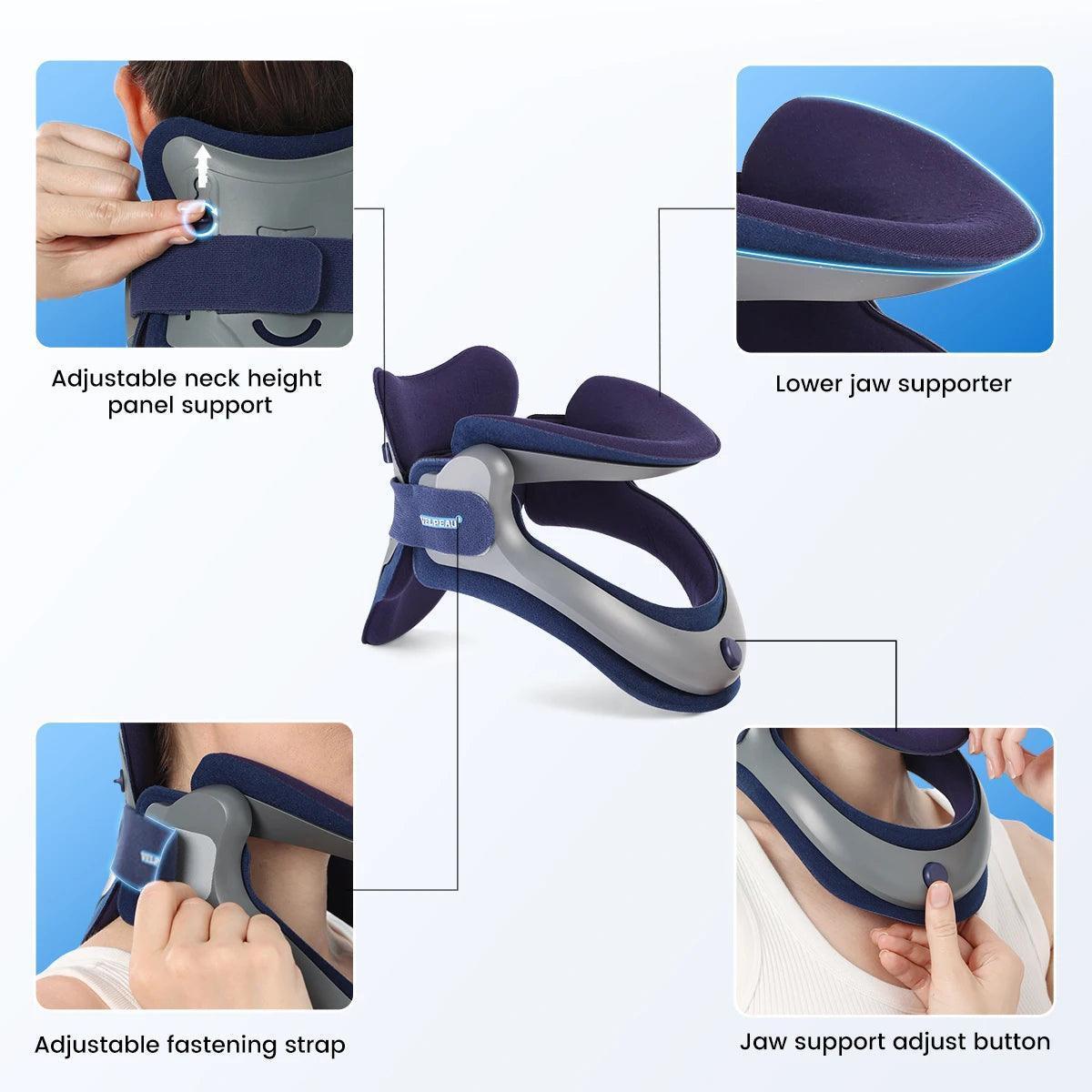 VELPEAU Adjustable Neck Traction Device - ClubOn