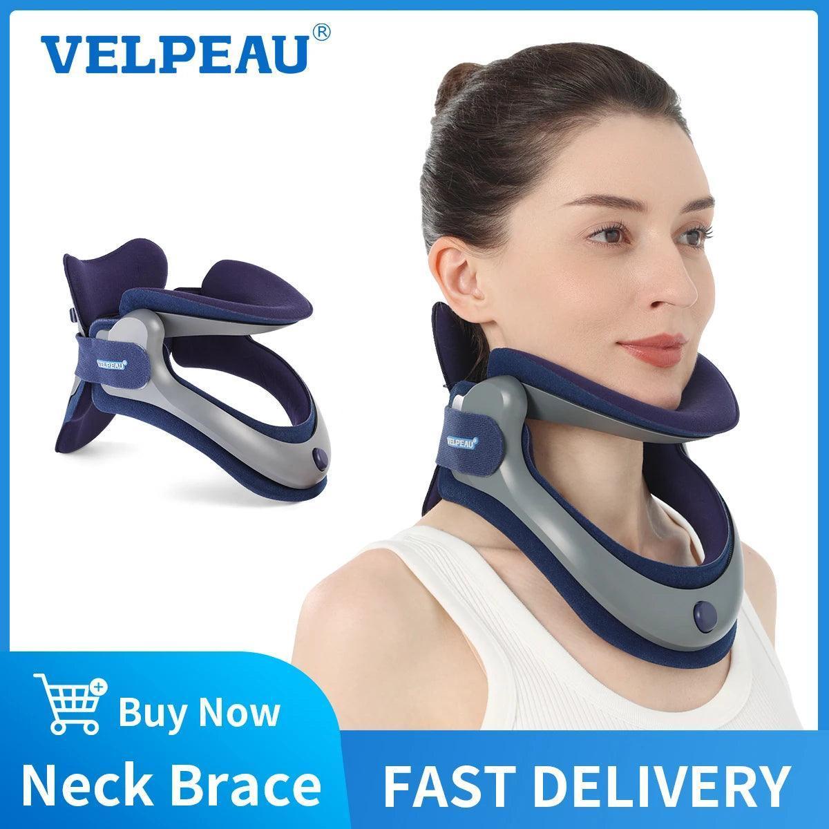 VELPEAU Adjustable Neck Traction Device - ClubOn