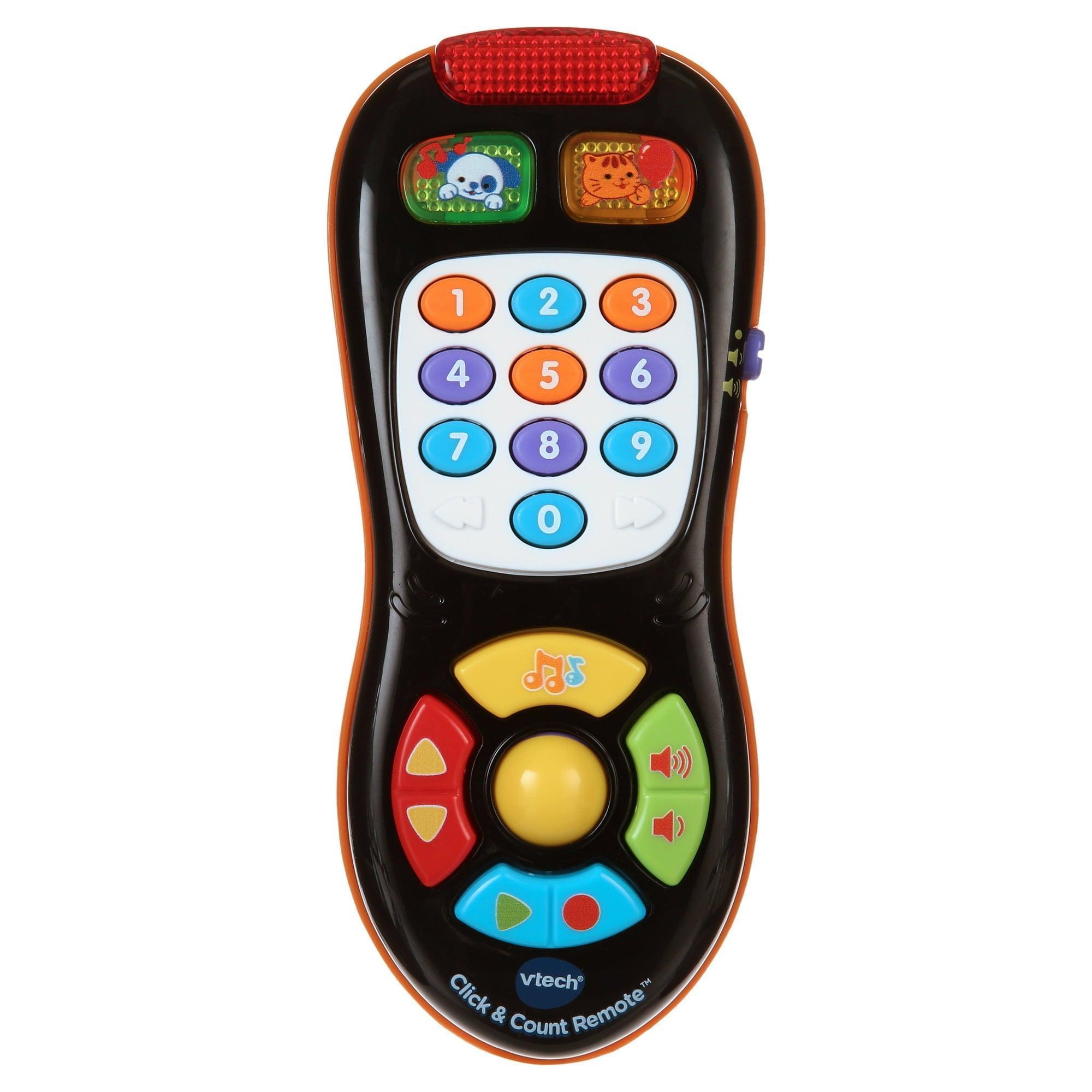 VTech Click and Count Remote, Stroller & Car Seat Toy for Baby and Toddler - ClubOn