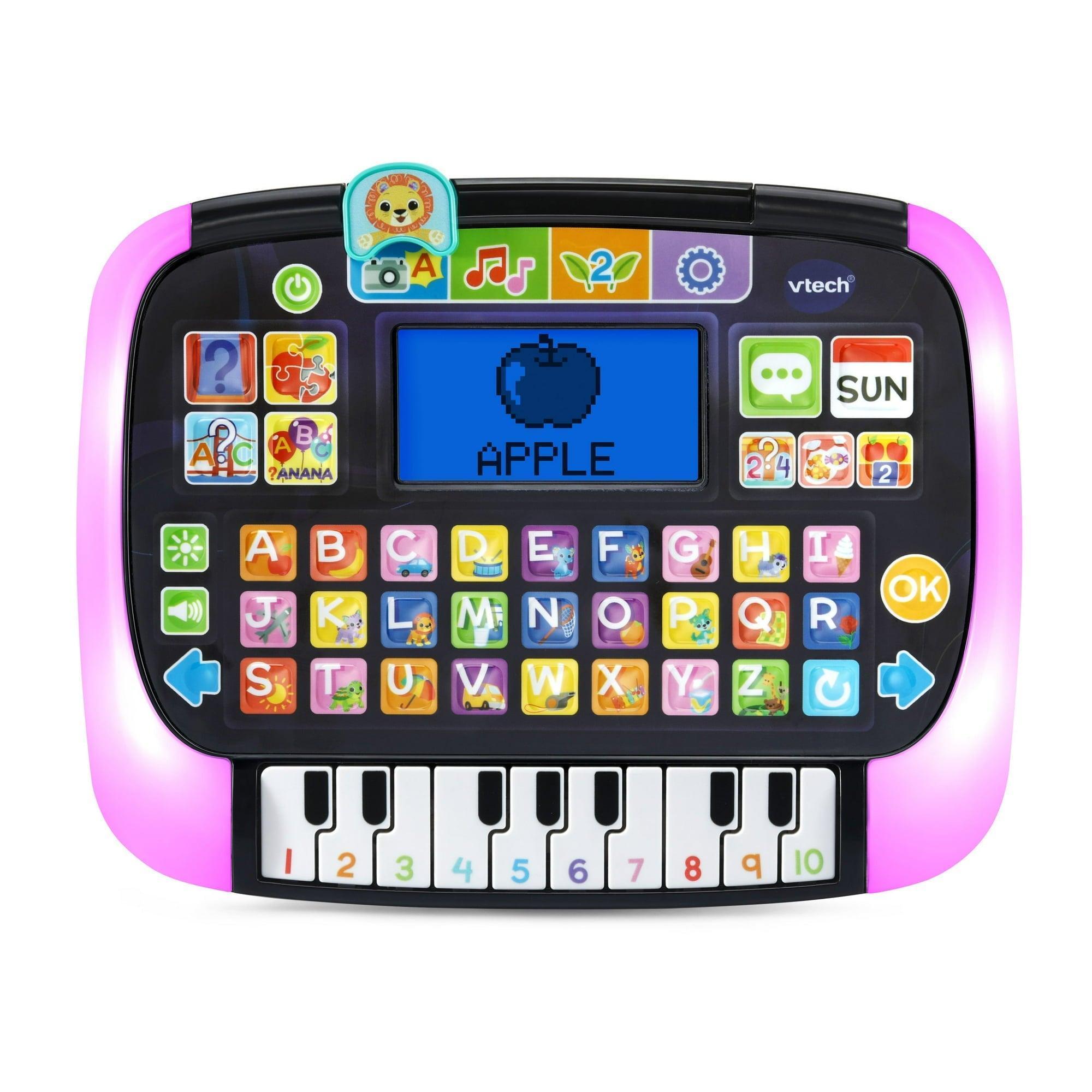 VTech Lights Up Little Apps 1GB Colour Changing Borders Kids Tablet, Multicolour - ClubOn