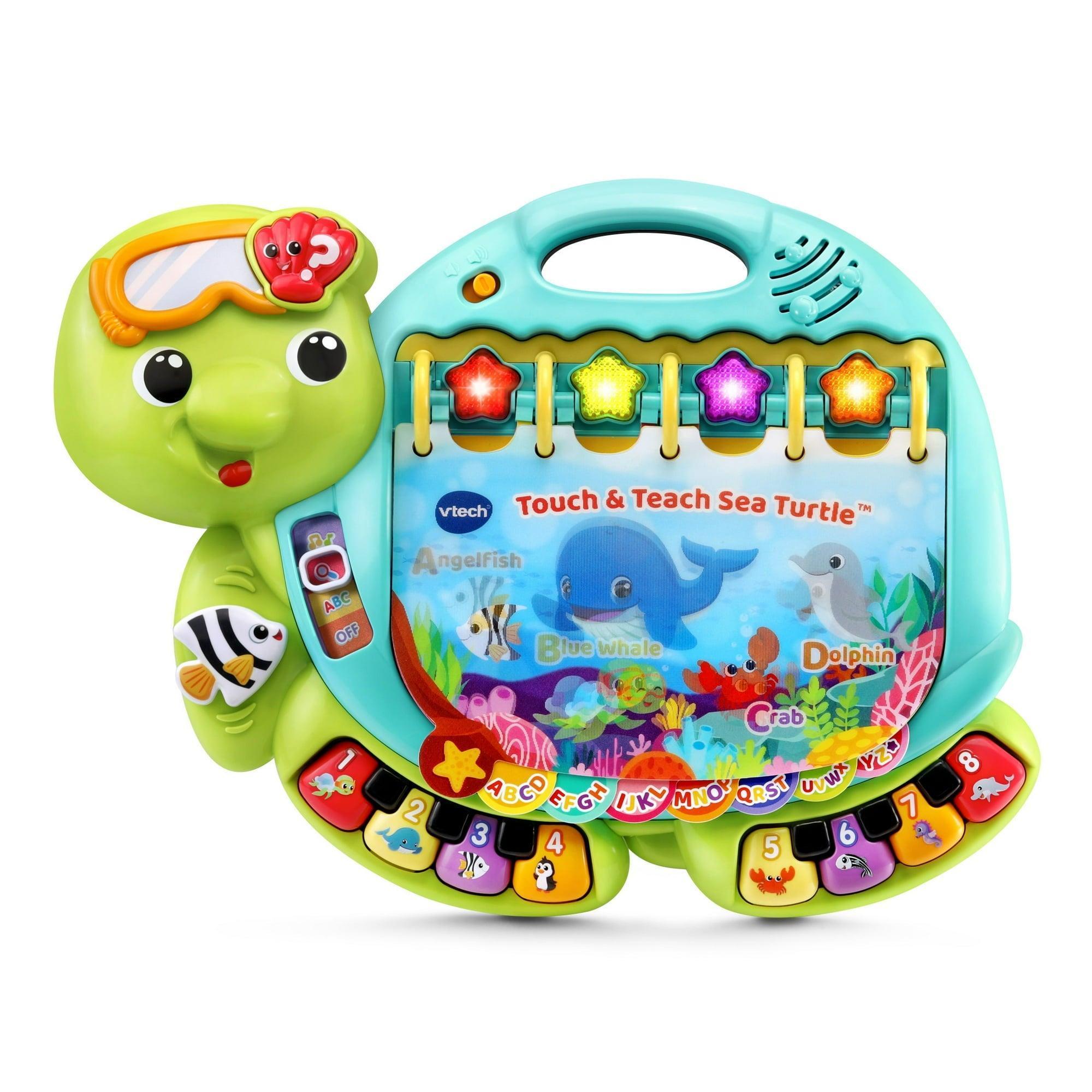 VTech Touch & Teach Sea Turtle™ Alphabet Toy, Baby & Toddler Educational Toy - ClubOn