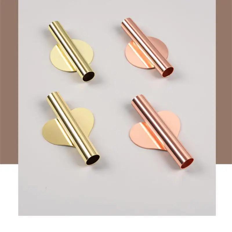 Wall Mount Flower Vase Tube - Modern Nordic Style Decor - ClubOn