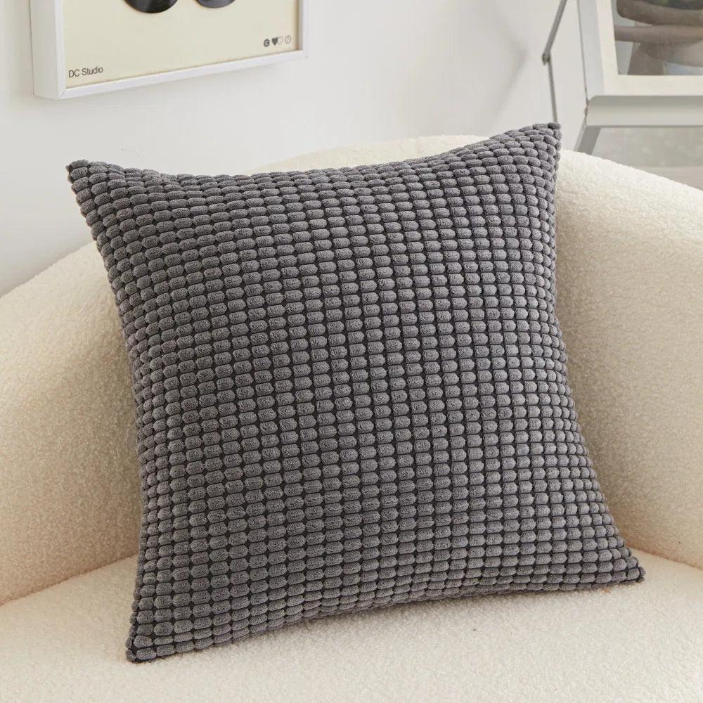 Pure Color Decorative Pillow Covers – Simple Sofa Cushion Covers - ClubOn