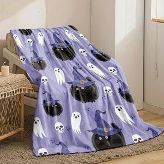 Halloween Pumpkin Ghost Printed Blankets – Fun for Kids, Boys & Girls - ClubOn