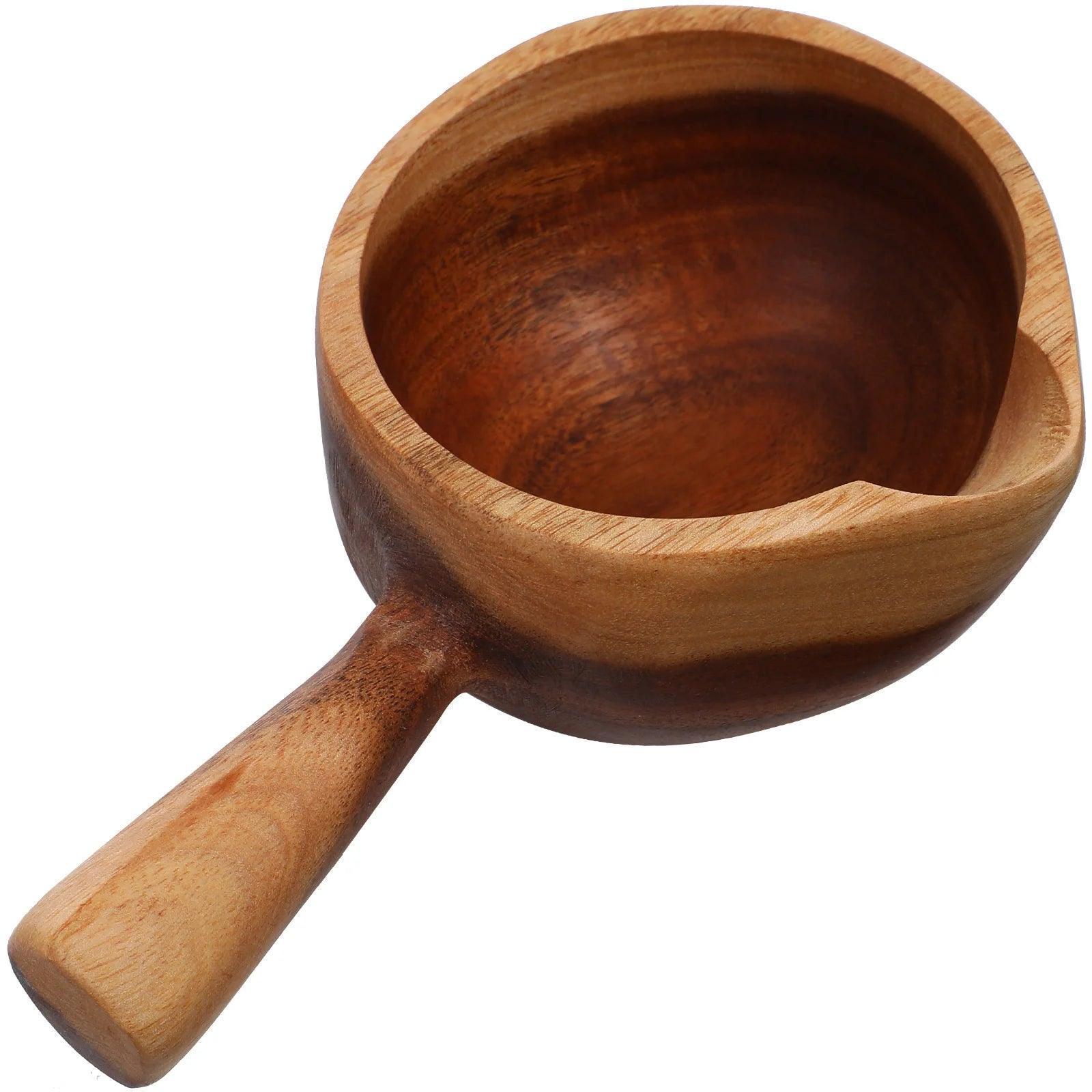 Style Wooden Water Ladle – Bath Salt Scoop & Water Dipper for Sauna, Garden, or Tea - ClubOn