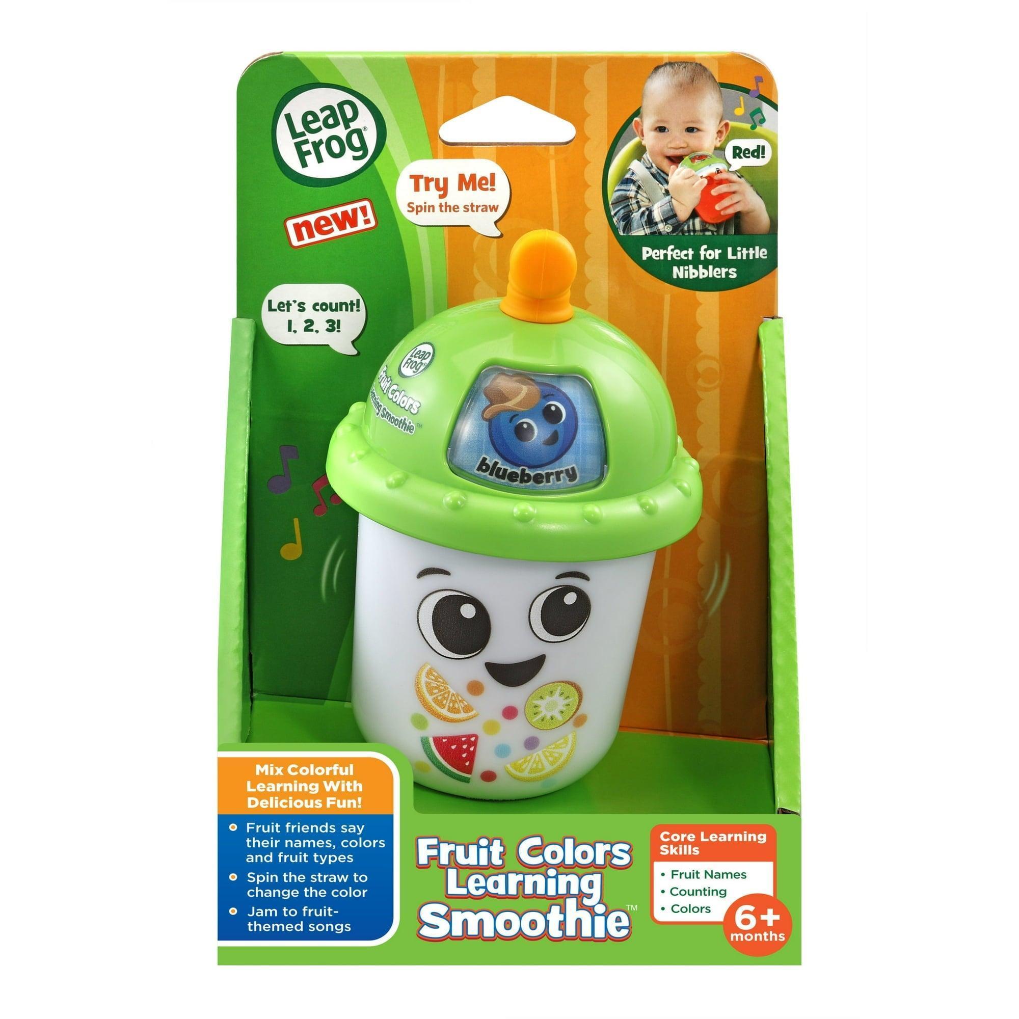 LeapFrog Fruit Colors Learning Smoothie™ Play Food with Accessories, Baby and Toddler Toy - ClubOn