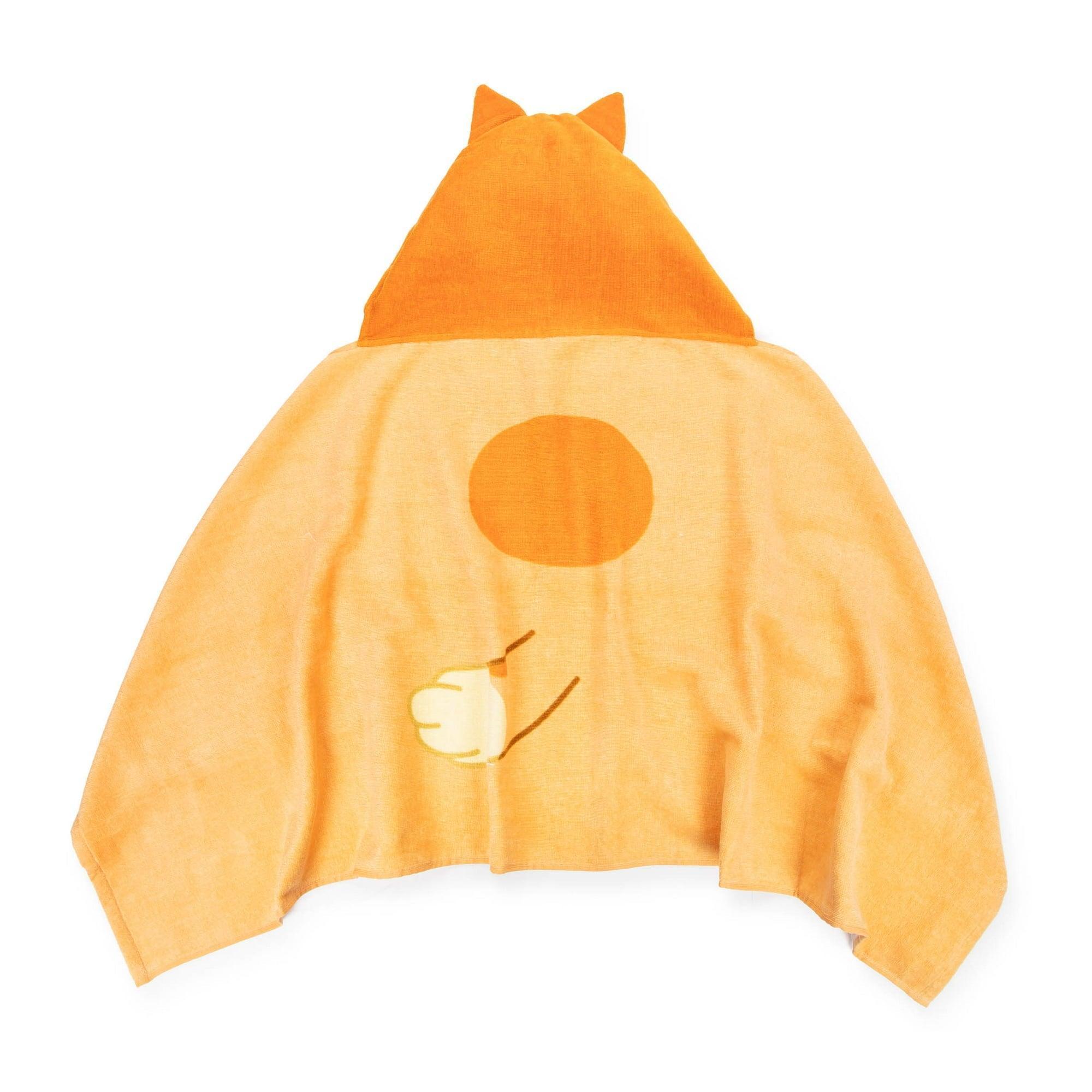 Bingo Kids Bath Hooded Towel Wrap, 51 x 22, Cotton, Blue – BBC - ClubOn