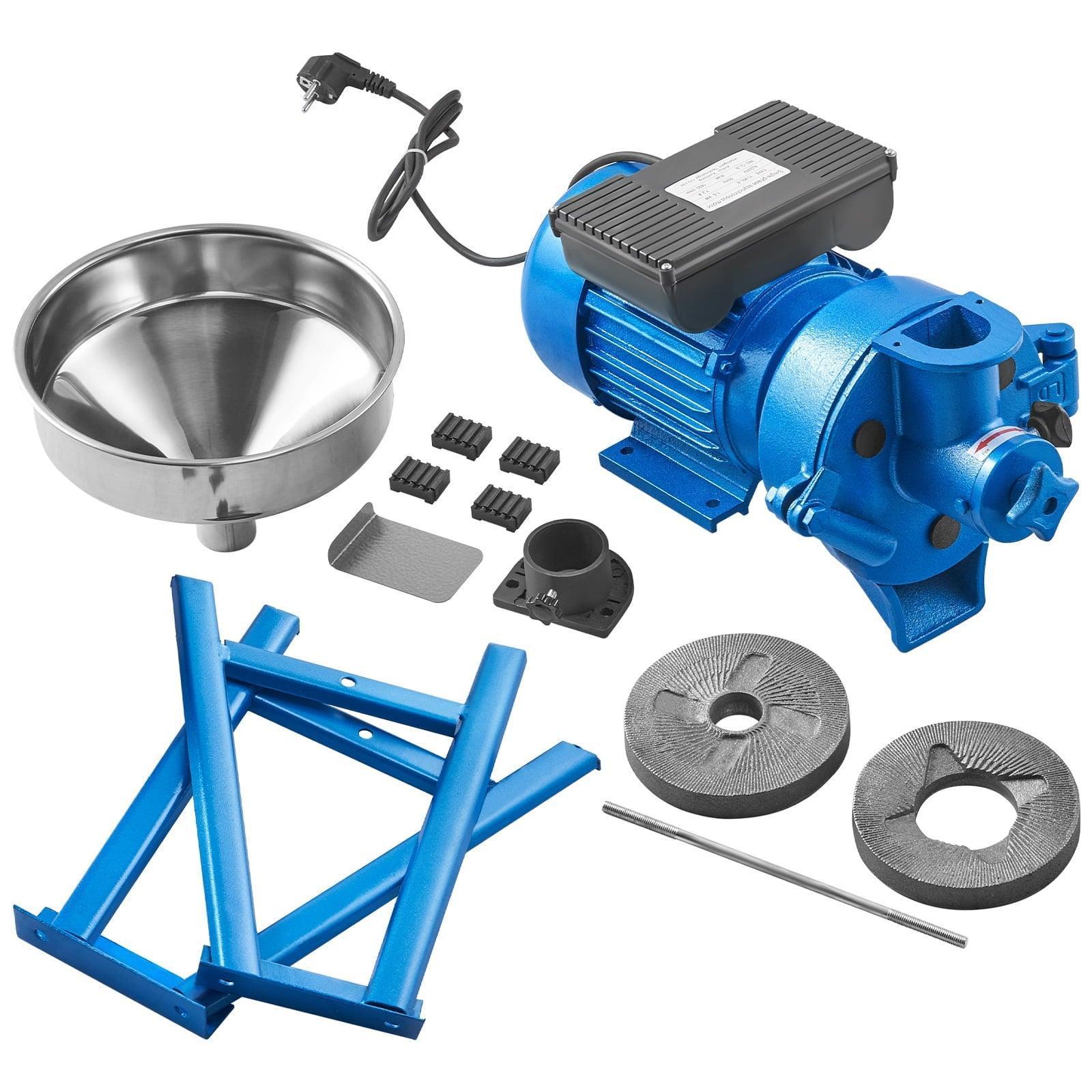 SKYSHALO 1500W Electric Grain Grinder, 110V Corn, Wheat & Flour Mill, Wet & Dry - ClubOn