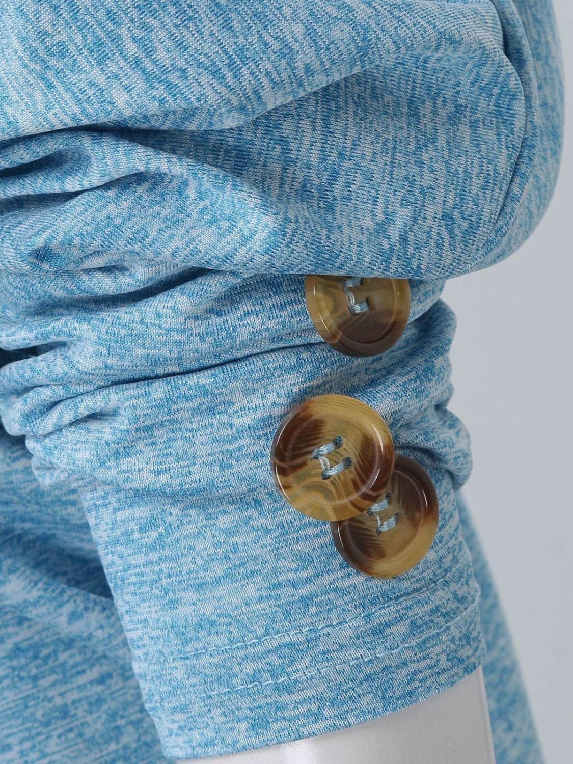 One Shoulder Long Sleeve T-Shirt - ClubOn